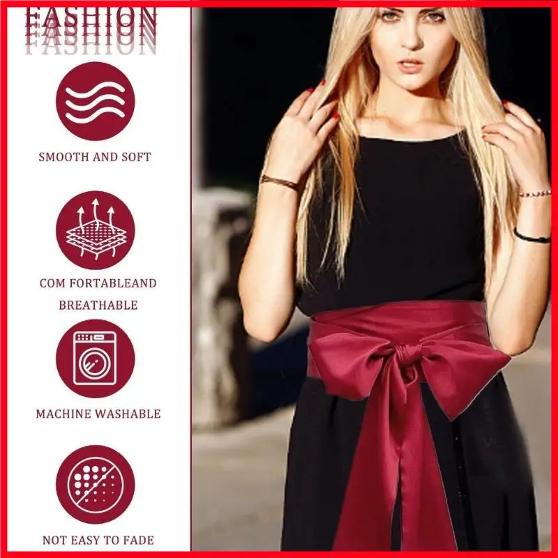 

F3MF Женская ленточная ленточная створная лента длиной 250 см в длину Bownot Formal Accessy Accessy