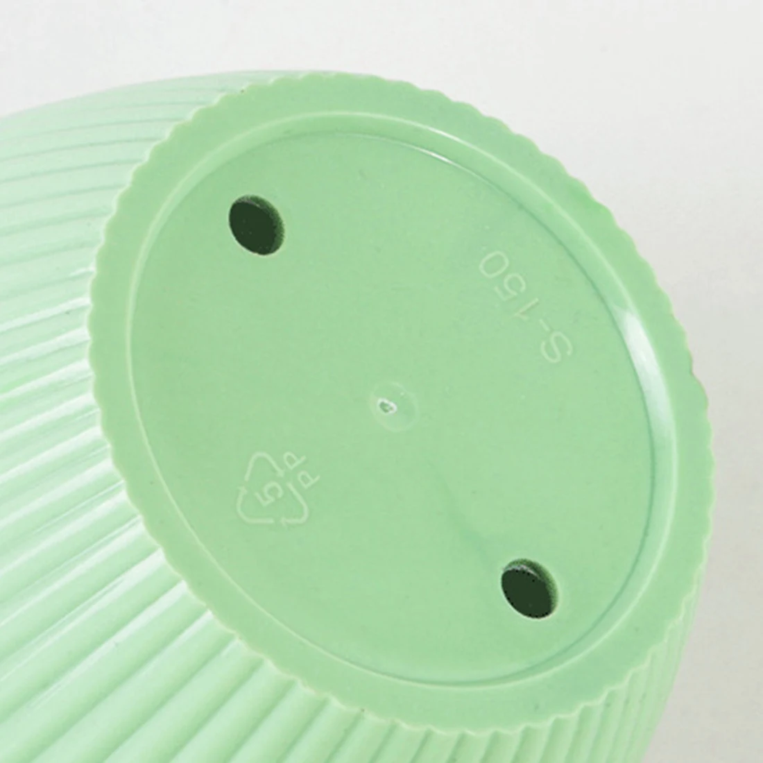 (ˉ﹃ˉ) Plastic Planter Pots for Plants, 5 Pack 6 Inch Flower Pots with Drainage Holes and Saucers, for Indoor Outdoor D