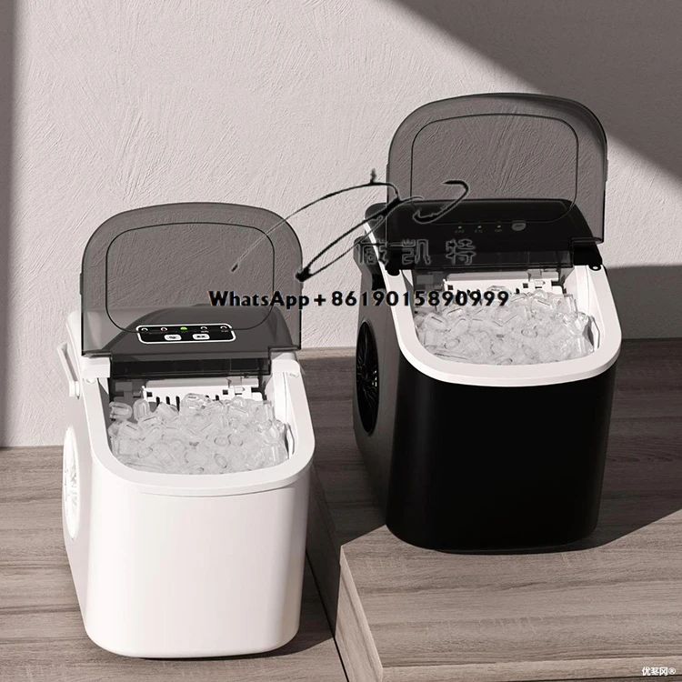 Gran oferta, máquina para hacer cubitos de hielo para el hogar de 15kg/24h, máquina para hacer cubitos de hielo Iceler, máquina para hacer cubitos de hielo de guijarro