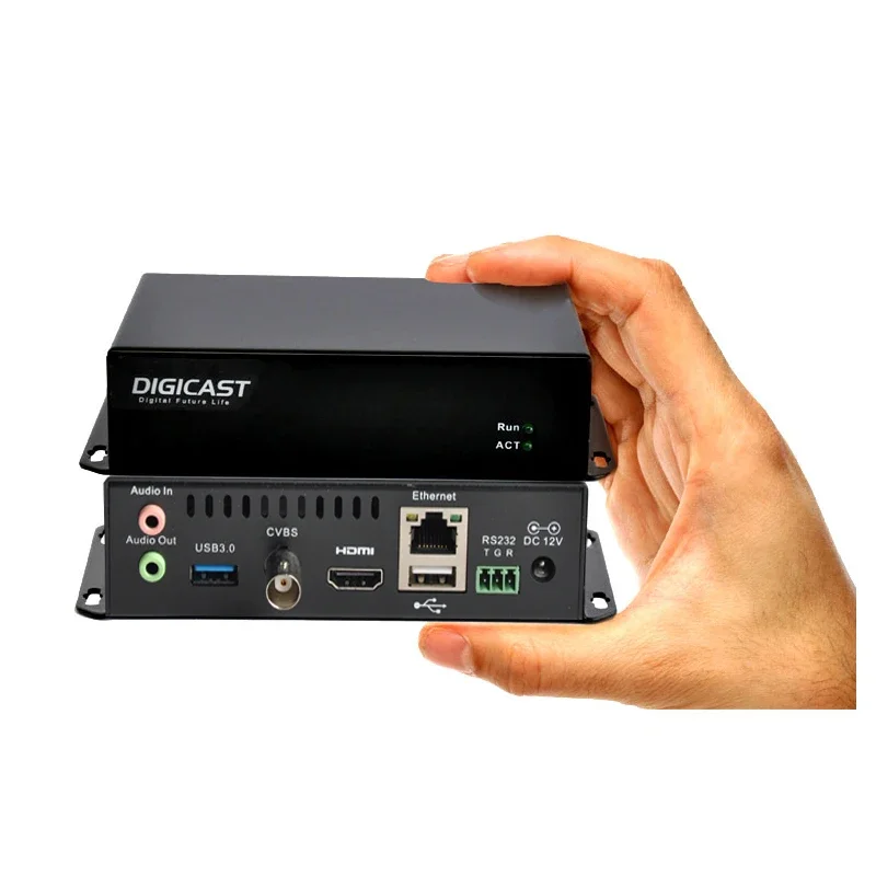 Multi-channel Decoding Low Latency 1080P@60fps H.264/AVC RTSP to HDMl H264 RTMP Decoder TV Digital Onvif IP Video Decoder