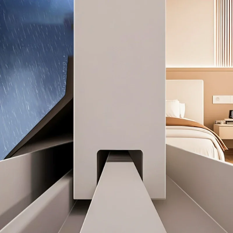 

TPE Window Water Blocking Bar Balcony Self Adhesive Waterproof Sealing Strip Home Window Edge Water Deflector Flashing Board