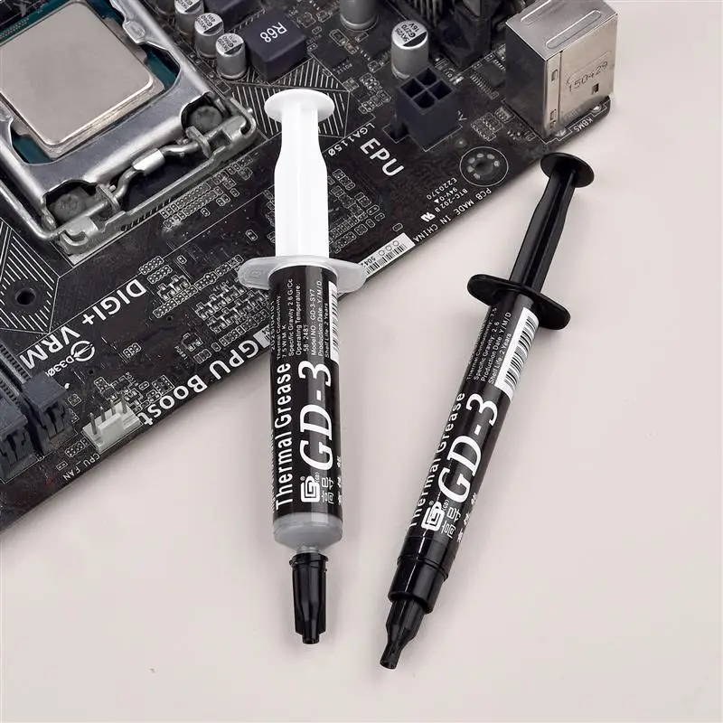 GD-3 3/7g Thermal Paste Conductivity Silicone Grease Heat Dissipation For CPU Heat Sink Cooling Cooler Grease Compound Silicone