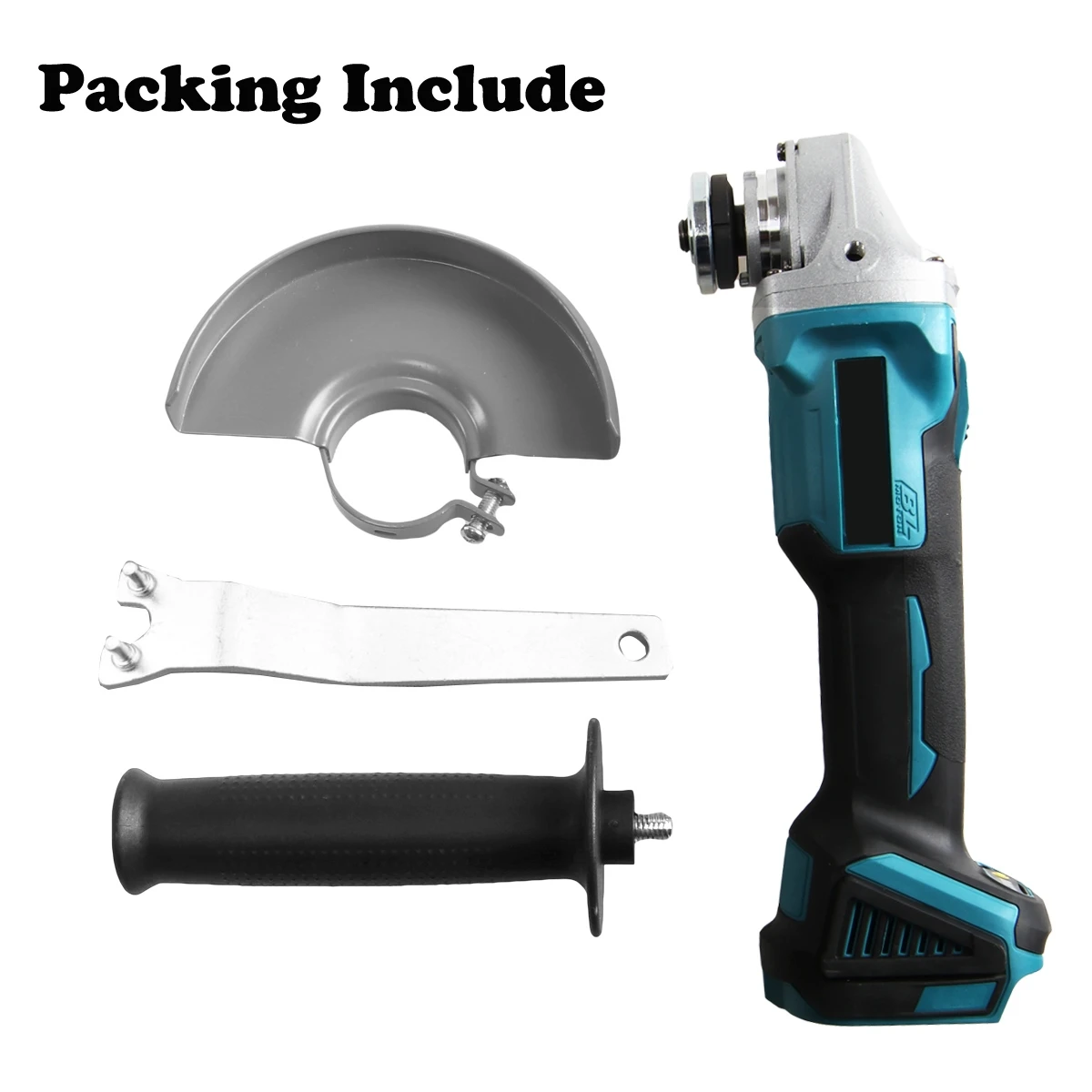 Compatible Makita 18V Battery 125mm Brushless Cordless Impact Angle Grinder DIY Power Tools Electric Polishing Grinding Machine