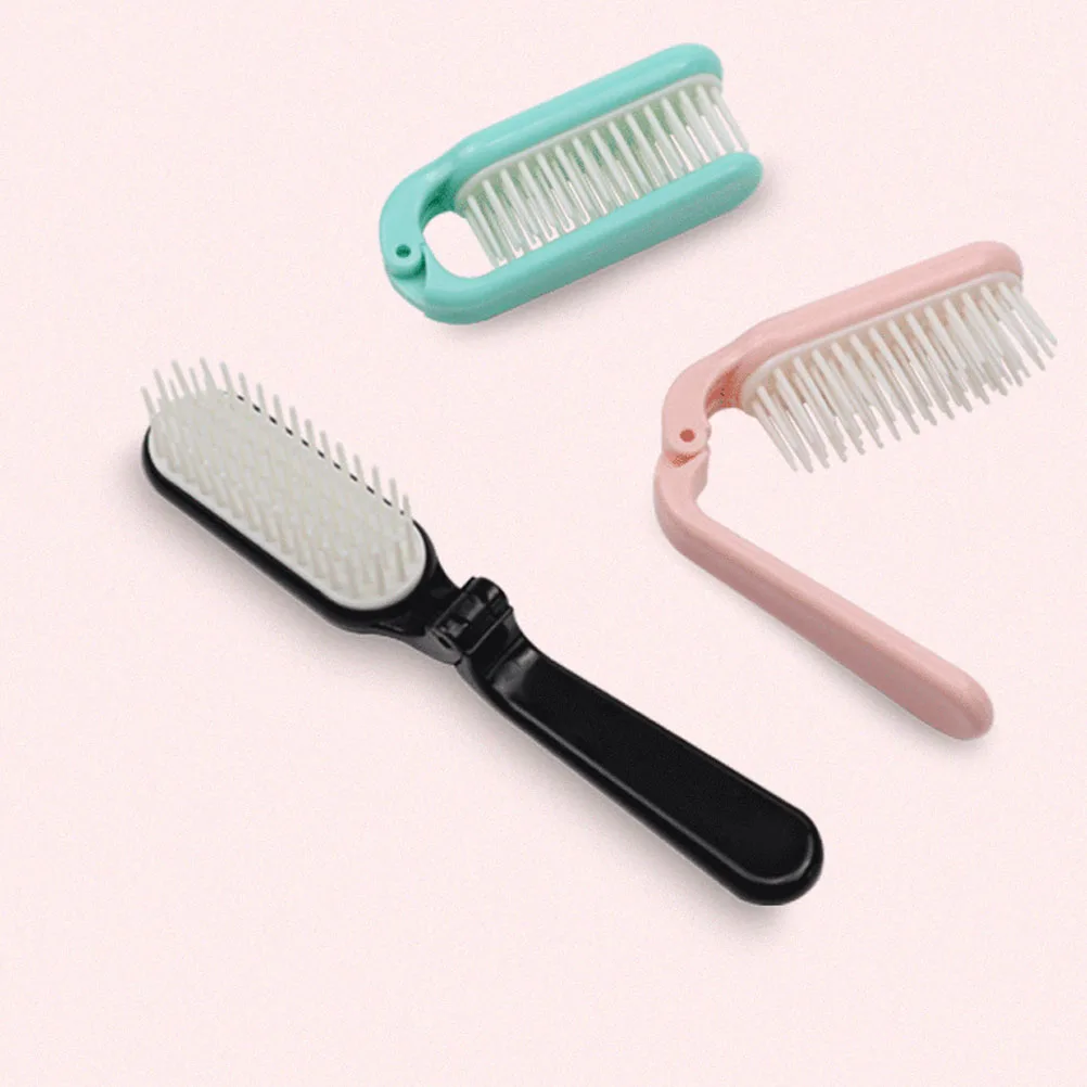 

3Pcs Portable Combs for Smoothing Styling Durable Hairdressing Durable Comb Travel Hairdressing Comb Office Use