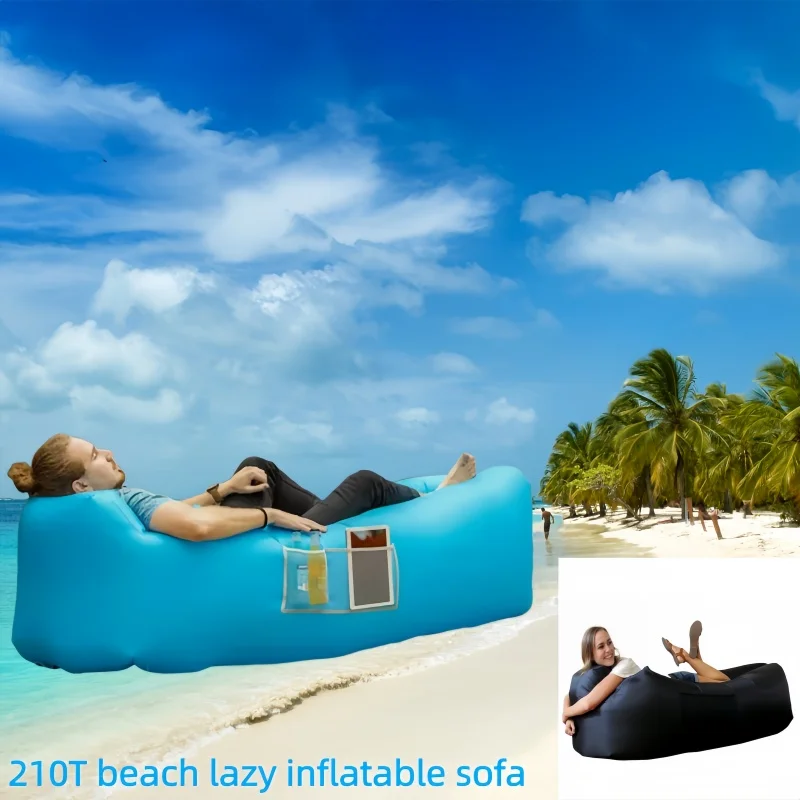 Beach Lazy Outdoor Inflatable Sofa - Best Inflatable Sofa for Ultimate Relaxation -Perfect Air Sofa for Music Festivals or Campi