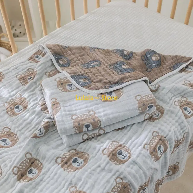 

Y4QA Детский чехол, одеяла, одеяло, детское хлопковое муслиновое одеяло для младенцев