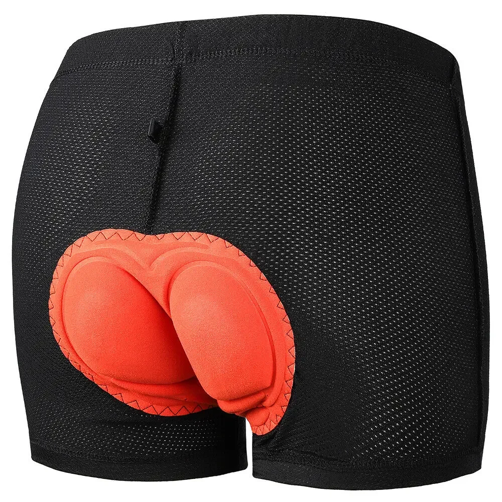 ملابس داخلية للرجال لركوب الدراجات، ملابس داخلية مبطنة بالجل الشبكي الناعم لركوب الدراجات، سراويل داخلية MTB، سراويل تحتية مبطنة بالإسفنج
