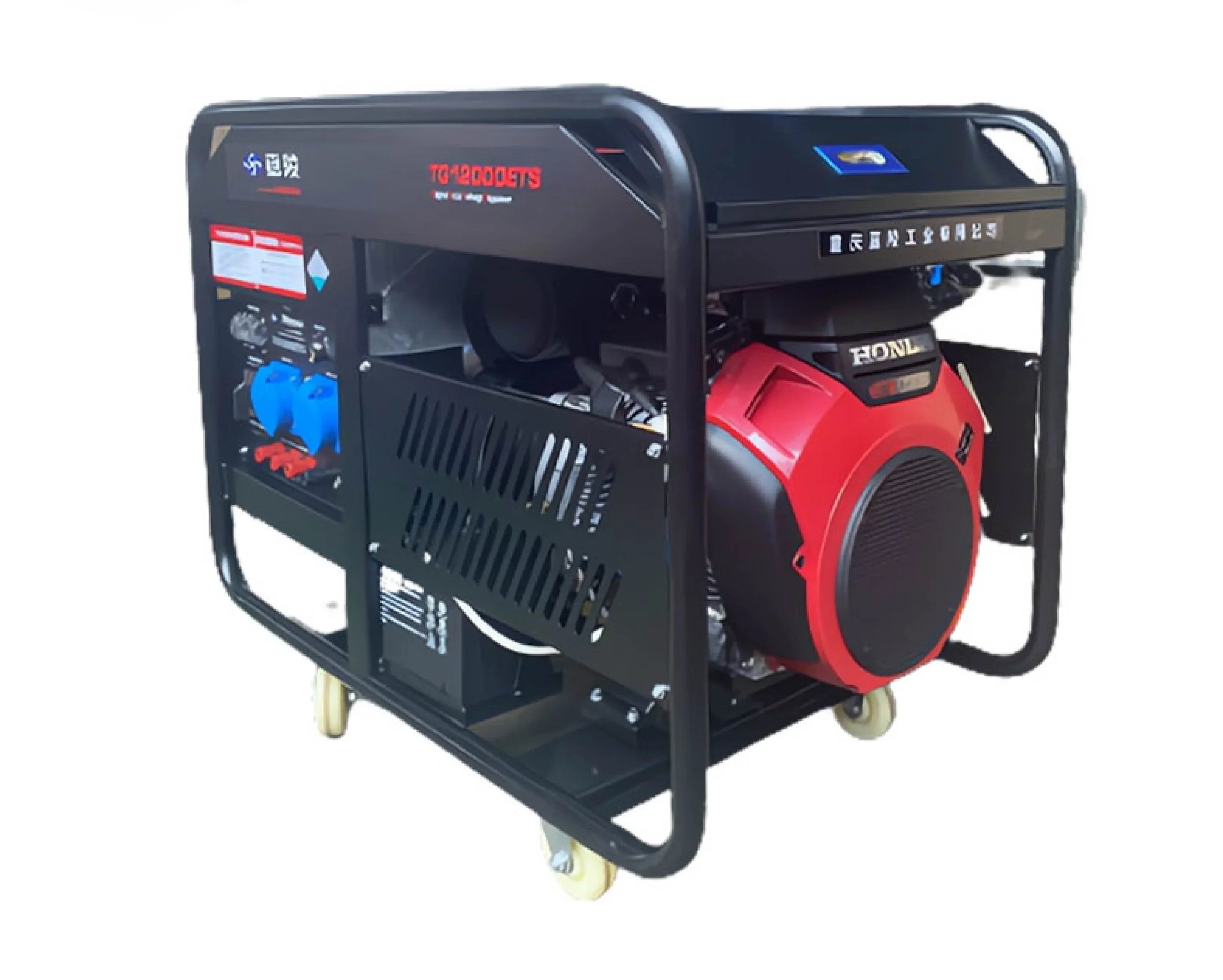 High Power Gasoline Generator 10kW 1/3 Phase Power Electric Generator Powered  GX630 Engine