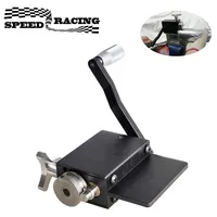 Herramienta de biselado de tubos, herramienta de prensado de tuberías de entrada y intercooler Manual de rodillo de cuentas compatible con tubos de identificación de 5/8"" o más grandes de aluminio