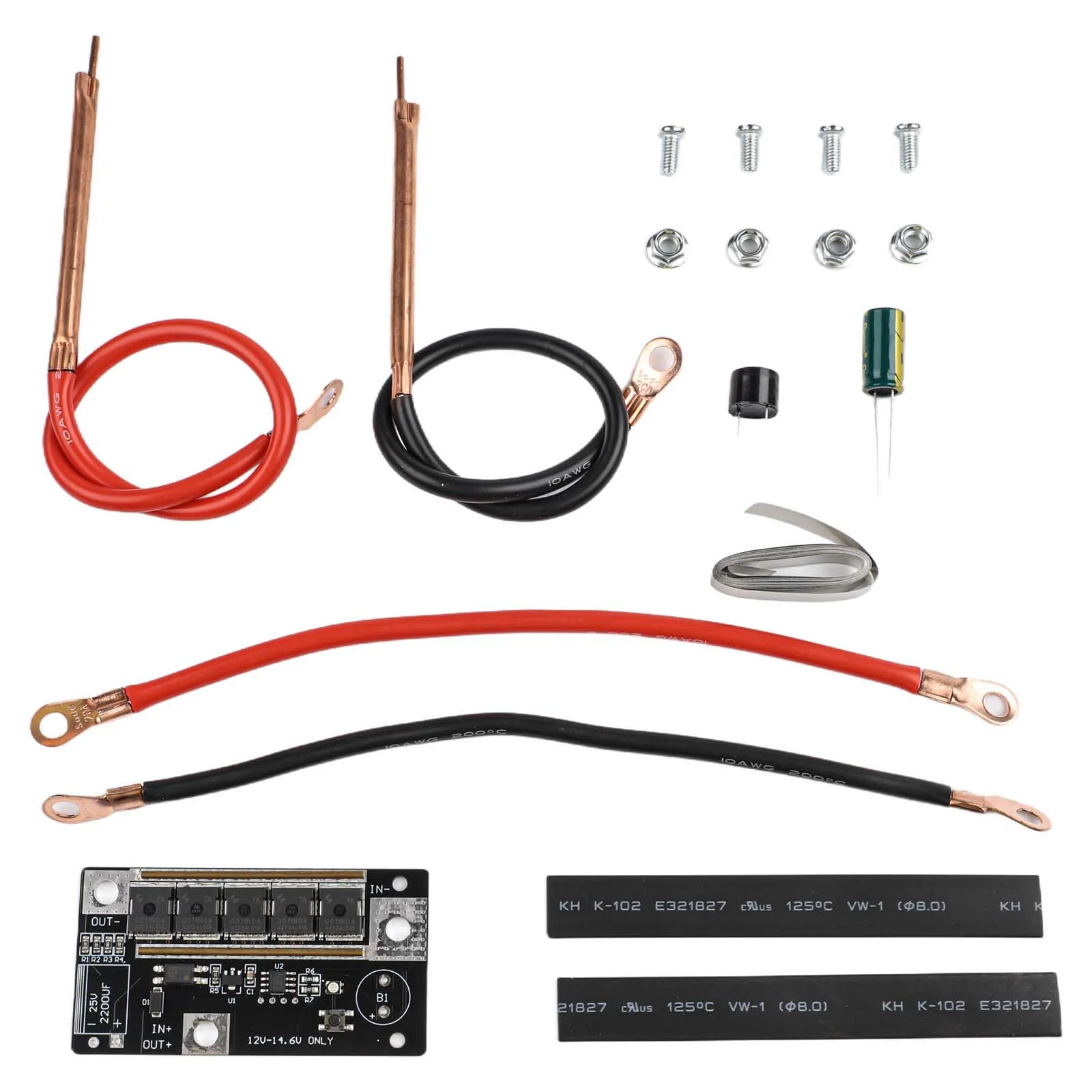 

Аппарат для точечной сварки для 12-вольтовых автомобильных стартерных аккумуляторов, ручка для точечной сварки (как на фото), требует отдельного 12-вольтового аккумулятора.
