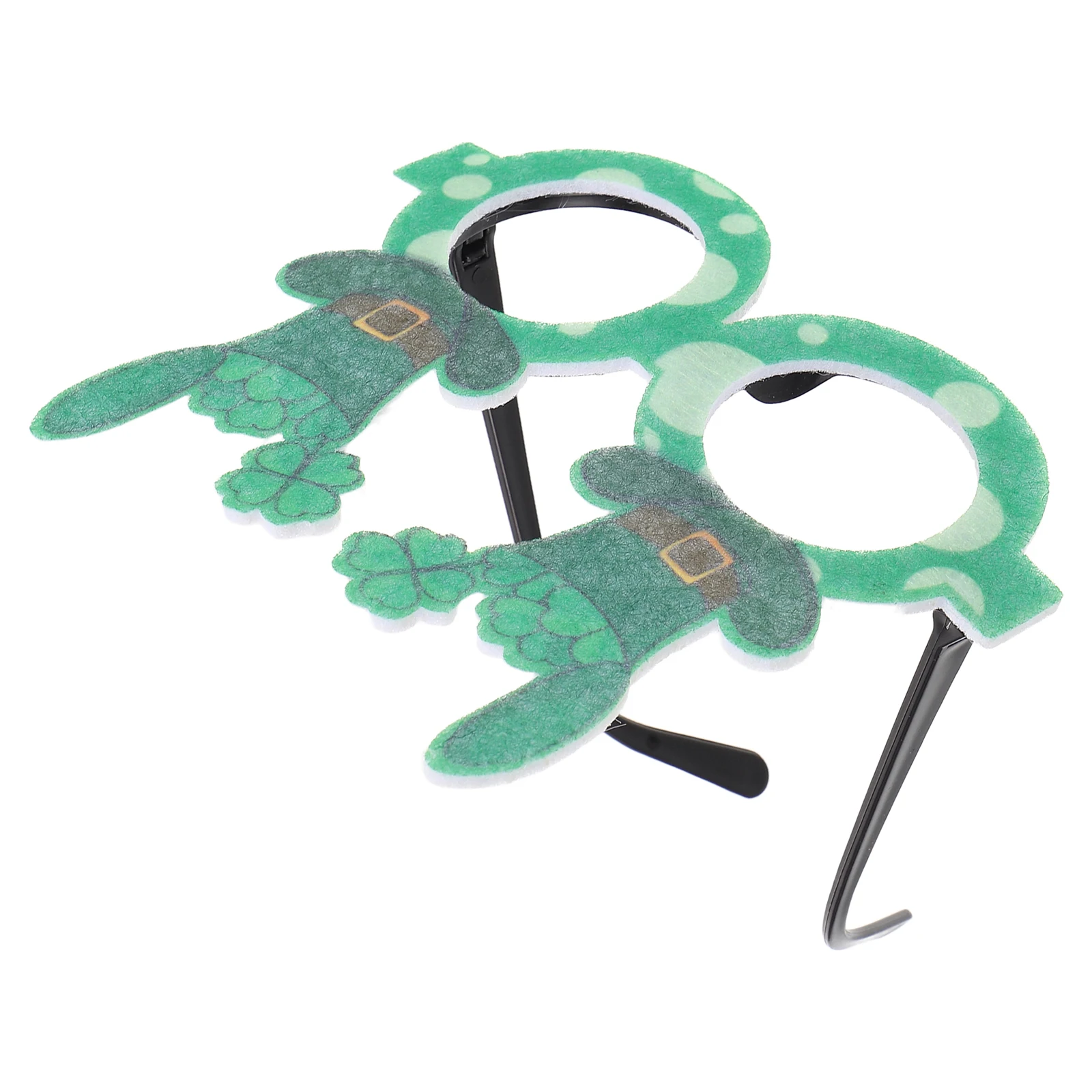 

Irish Festival Glasses Patricks Day Party Supplies Shamrock Eyewear Accessories Plastic Decorations Lightweight Comfortable