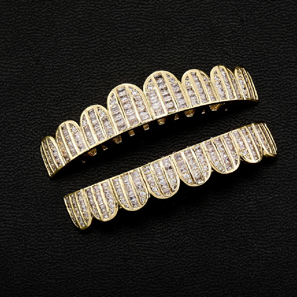 

Anztilam Полный Багеты Цирдон Iced Out Грили Зубной Гриль Мужчины Женщины Хип-Хоп Кепки Латунь Модные Ювелирные Изделия Бесплатная Доставка