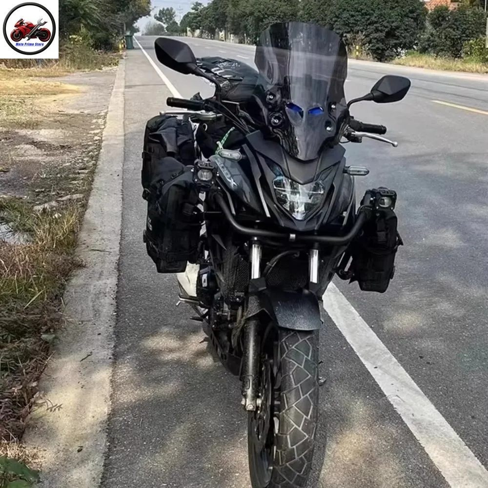 For Honda CB400X CB500X Motorcycle Windshield Heightened Modified Front Windscreen Deflector Accesorios Moto Parabrisas Cupula