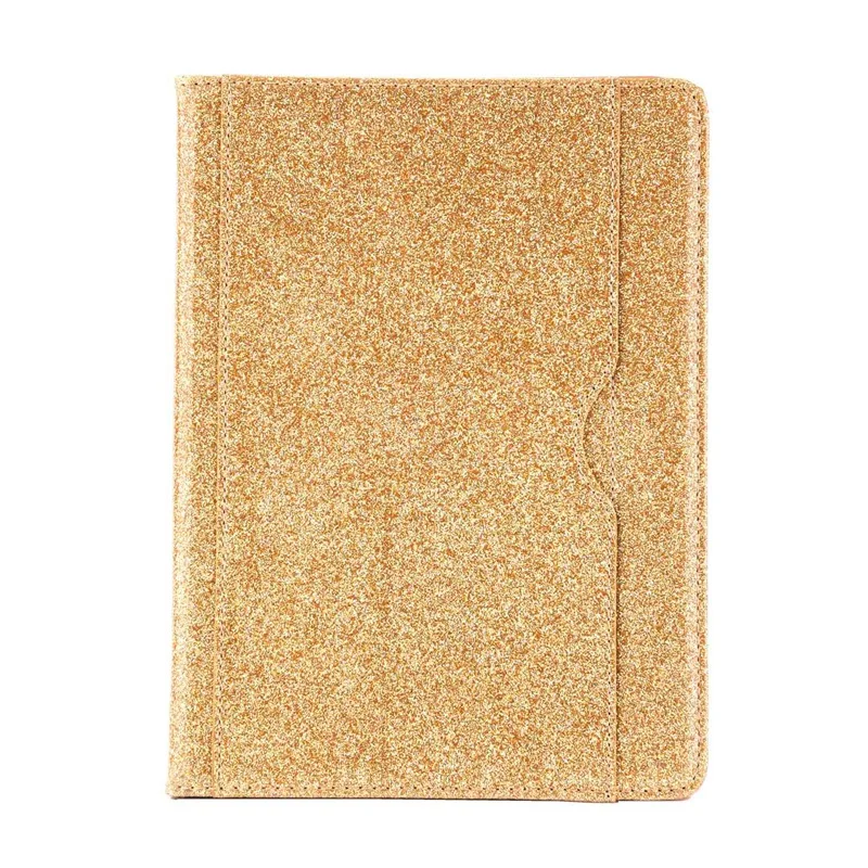 NEW-Suitable For IPAD MINI1/2/3/4/5 Protective Cover, Flip Cover With Card Slot Bracket, Leather Protective Shell Glitter