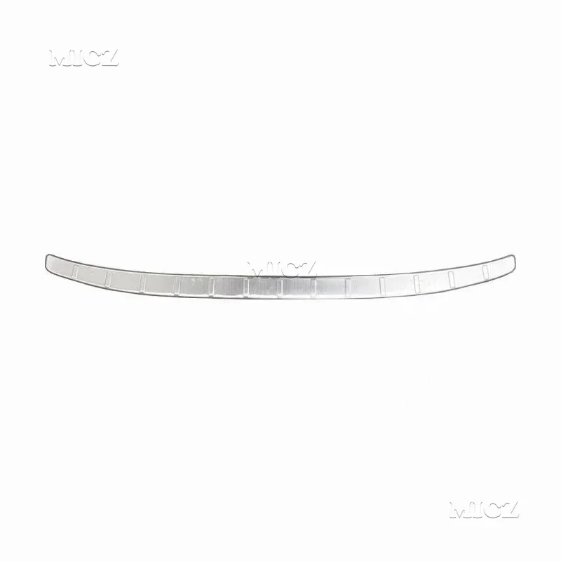 

For Volvo V90 Car Accessories Stainless Steel Rear Bumper Protector Sill Trunk Tread Plate Trim Rear Styling