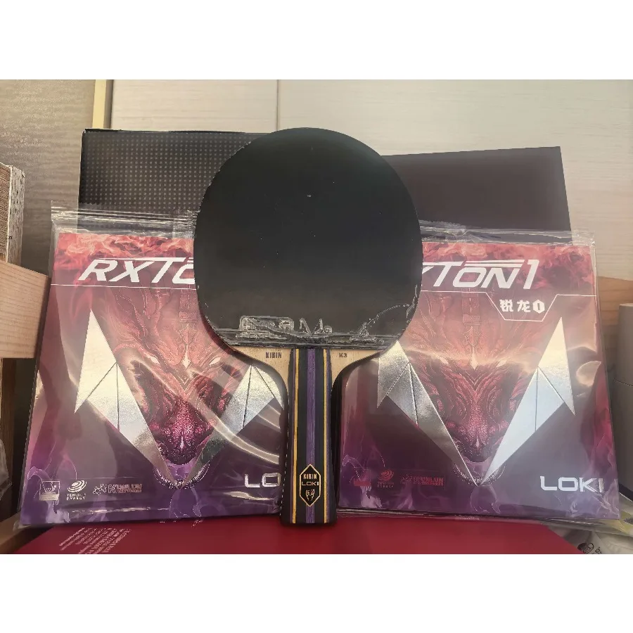 LOKI KIRIN K3 Ping Pong Blade 5W2C Carbon Fiber Table Tennis Racket DIY Gluing Combo Training Blade
