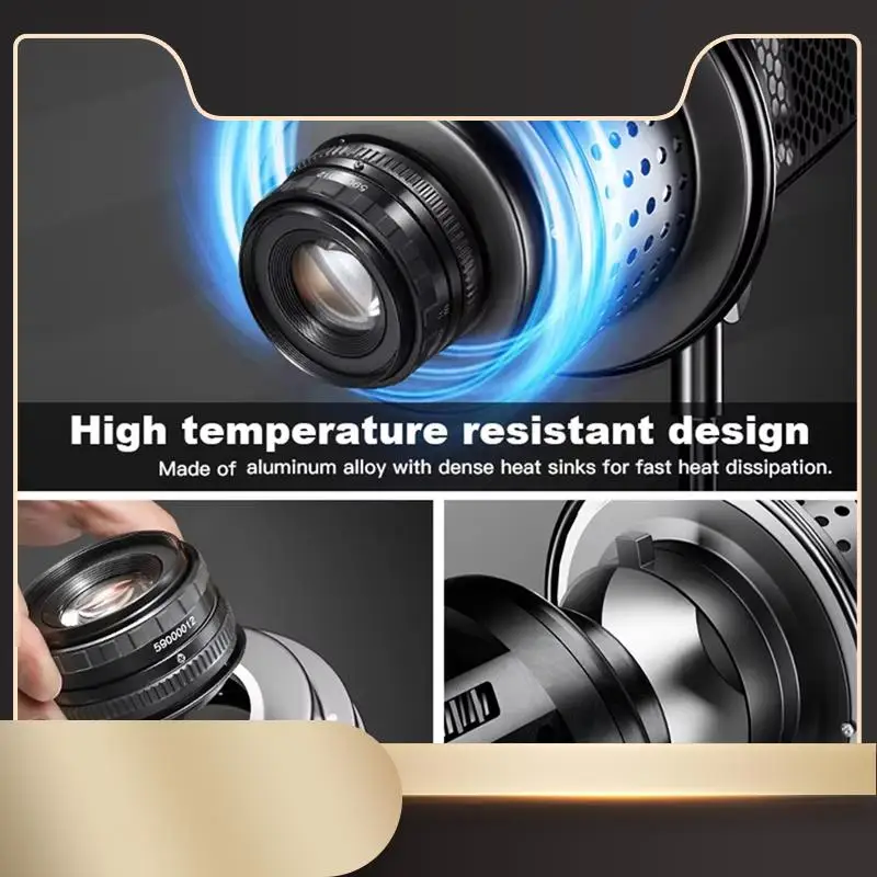 

OT1 Photograph Flash Snoot Conical Lens Mount For Godox Flash Light Professional Photography Accessories-N36R