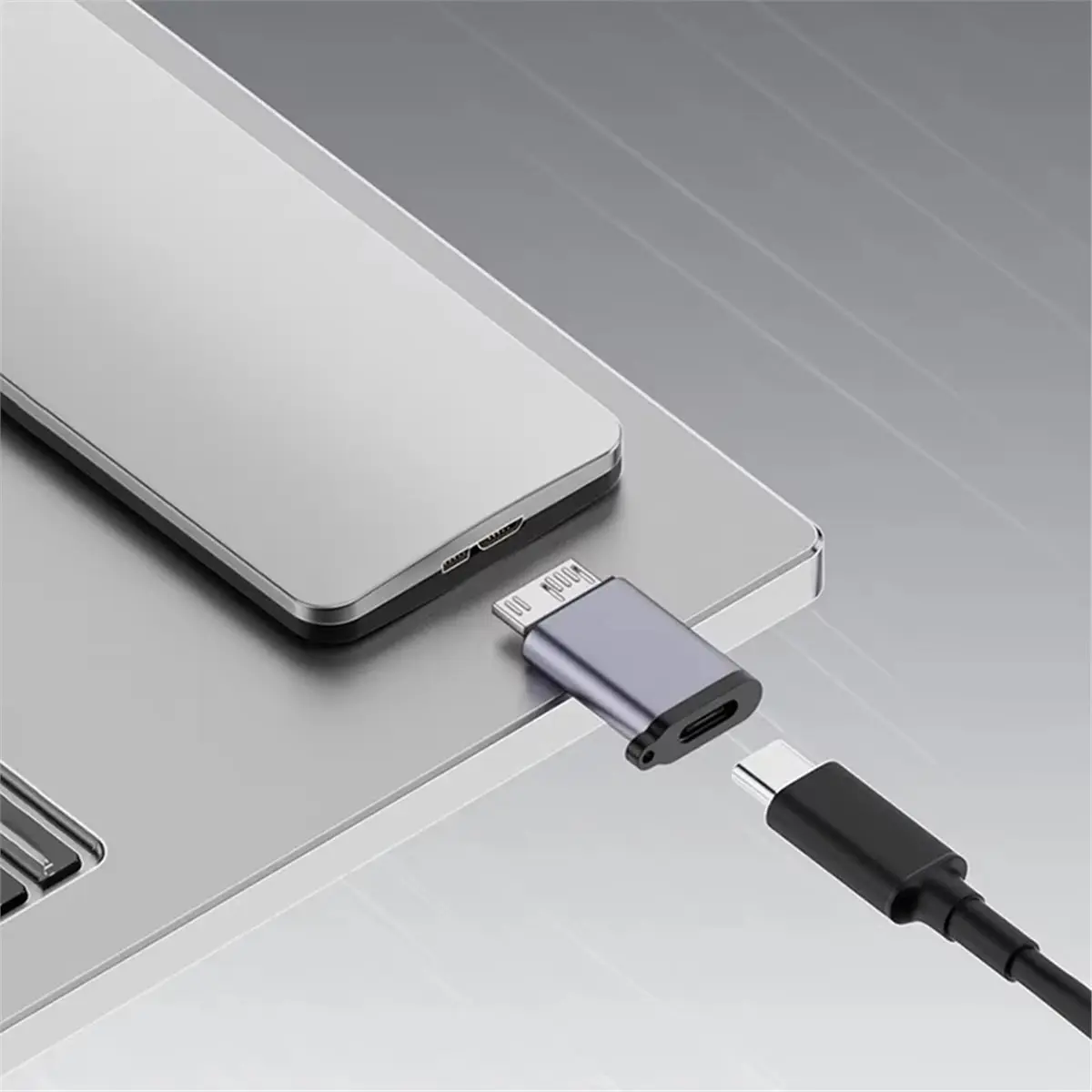 Cmpt And Acce Store Offer PC Accessories Micro-B USB C 3.2 Male to Type C Female Adapter