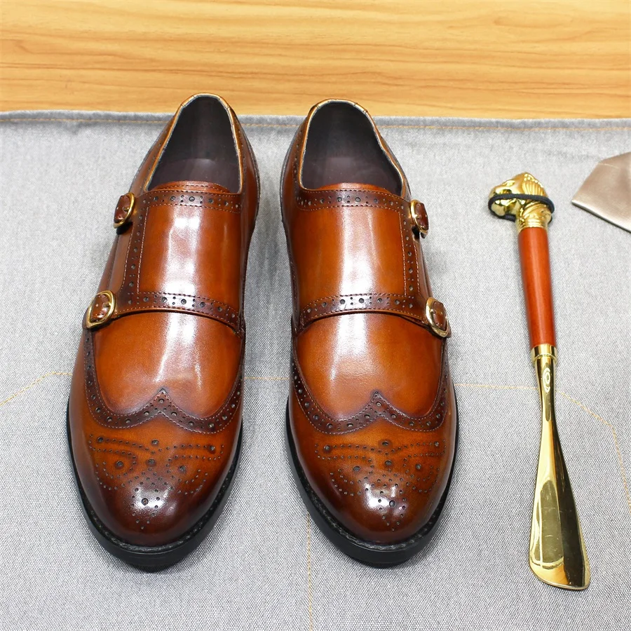 Men Formal Leather … - image