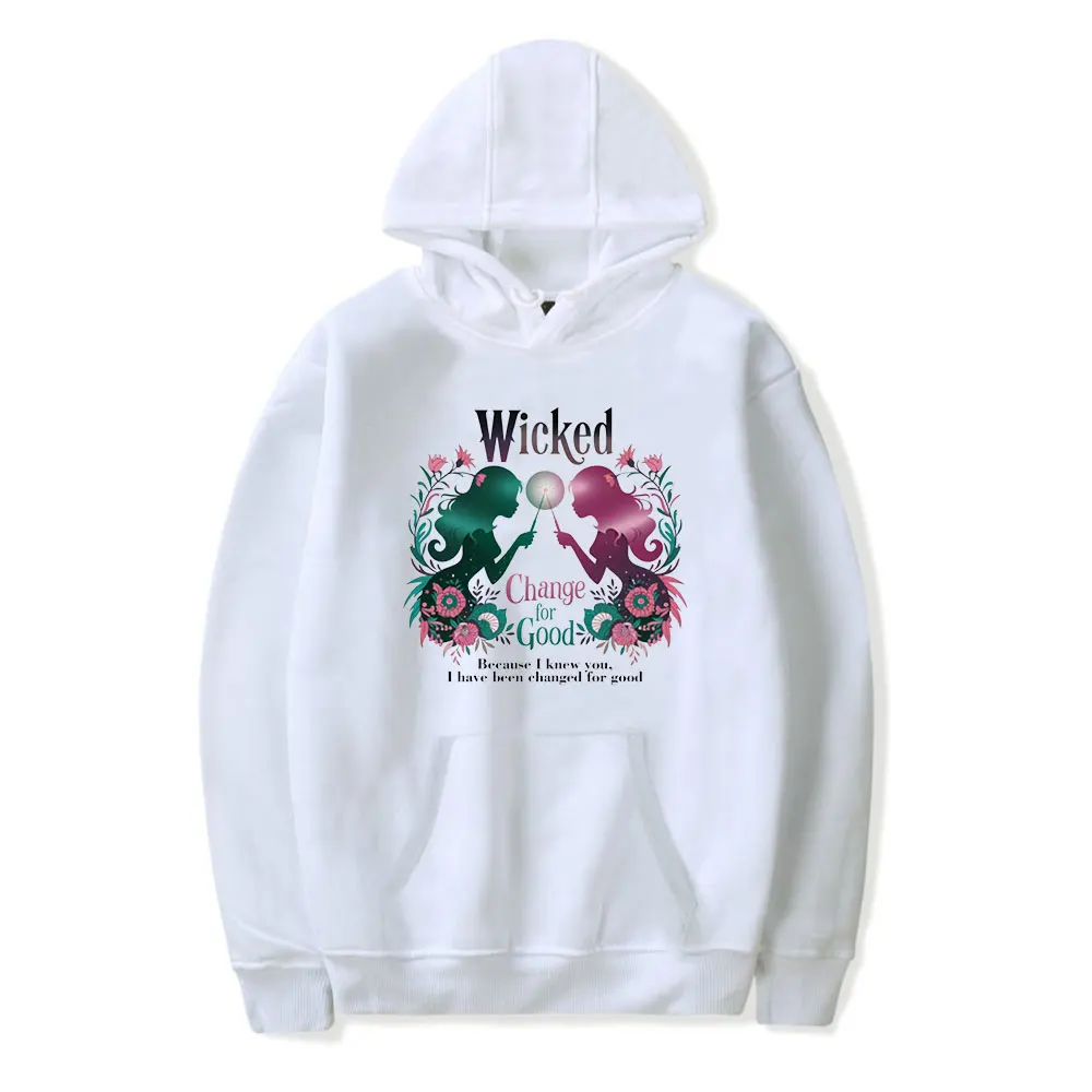 

Худи Wicked Changed For Good, винтажный стиль, унисекс, для мужчин и женщин, спортивный пуловер в стиле хип-хоп