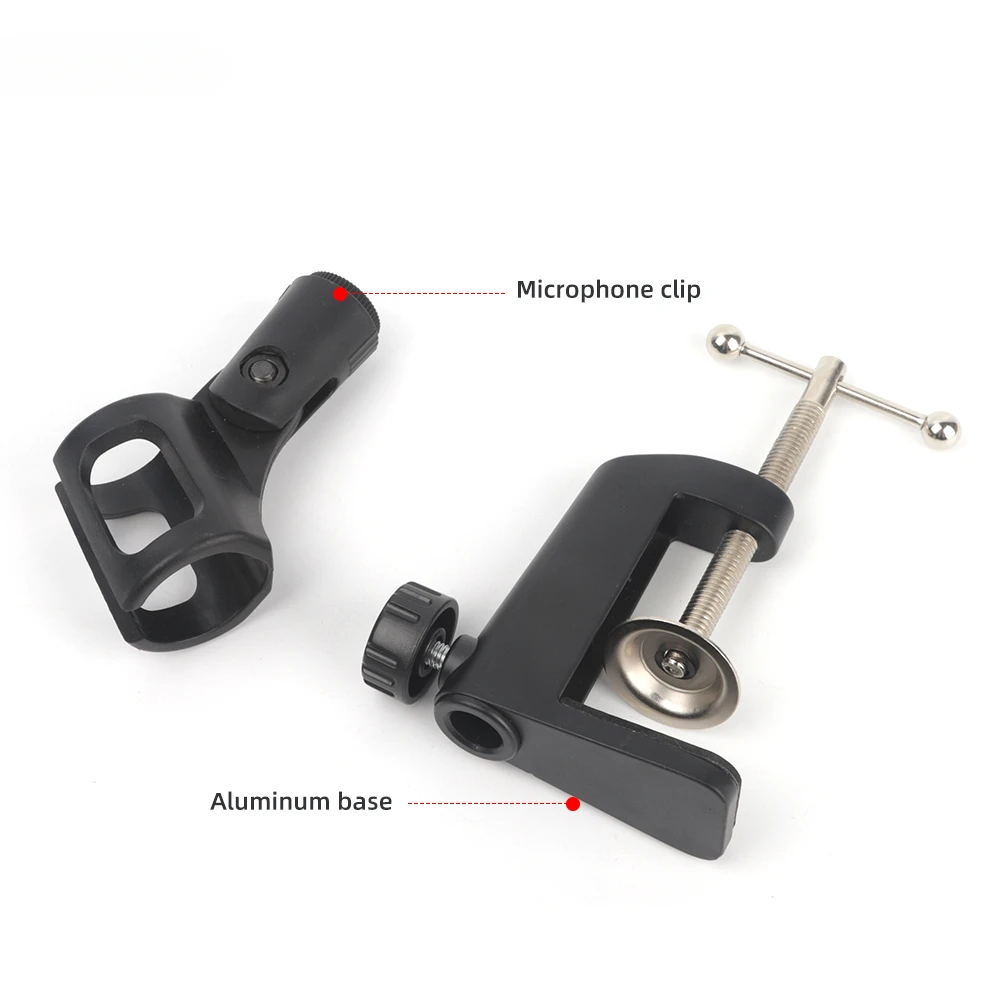 Universal mic Lazy person cantilever brackets 360 degree rotatable metal base holder cameras microphone phone arm stand