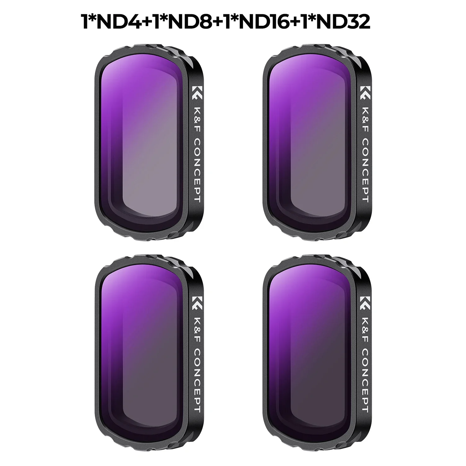K&F CONCEPT Magnetische Lensfilter voor DJI Osmo Pocket 3 Verstelbare ND2-32 ND32-512 UV CPL ND/PL Black-Mist 1/4 Optionele Filters