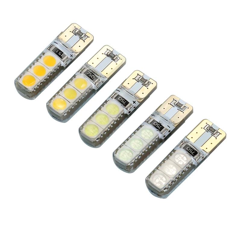 Mini LED Car Dome Light T10 W5W 194 Interior Reading Lamp 12V 24V Auto Parking Wedge Bulb for Vehicle Interior Lighting 12 24 V