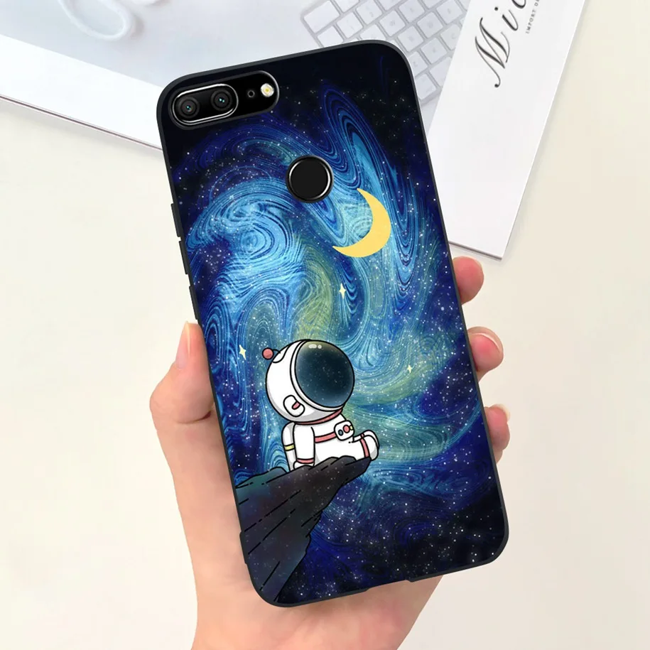 For Honor 9 Lite Case Popular Flower Slim Soft Silicone Coque Phone Cover For Honor 9 Lite LLD-AL10 LLD-L31 Fundas Honor9 Bumper