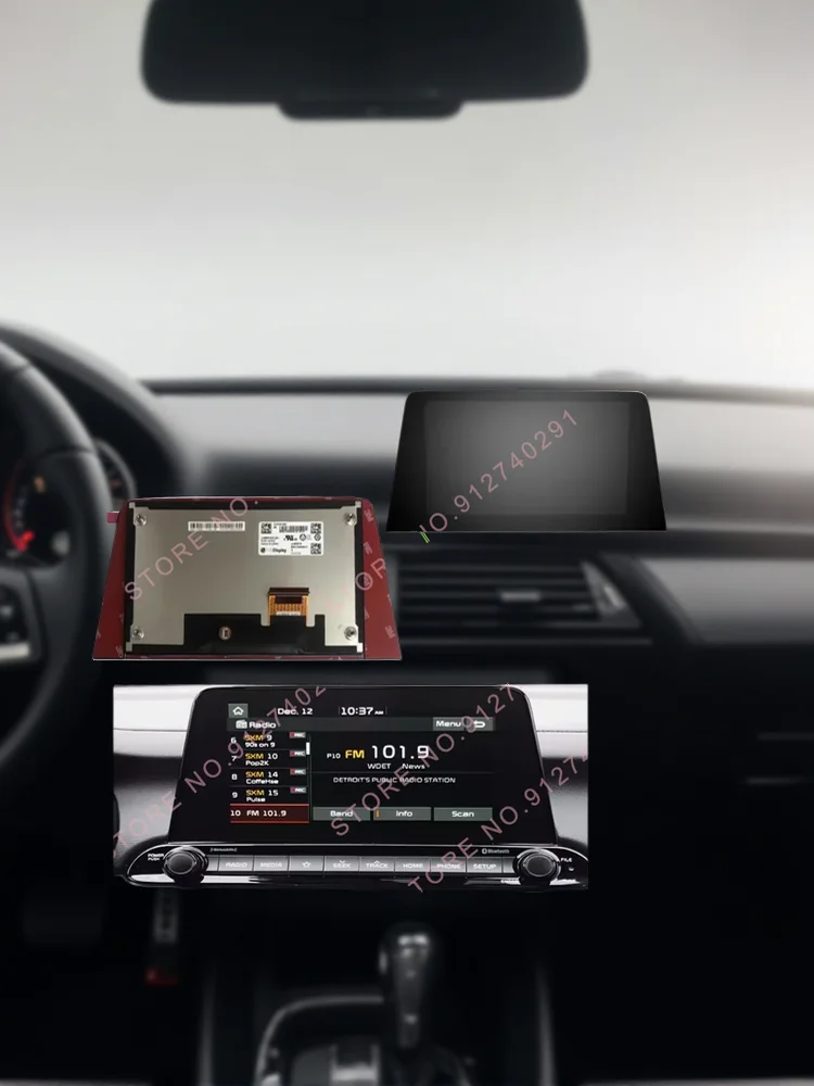 8-calowy panel wyświetlacza LCD LA080WV9-SL01 LA080WV9 SL01 LA080WV9(SL)(01) dla 2019-2021 Kia Forte Nav Radio 96160M7070WK — zdjęcie produktu 7