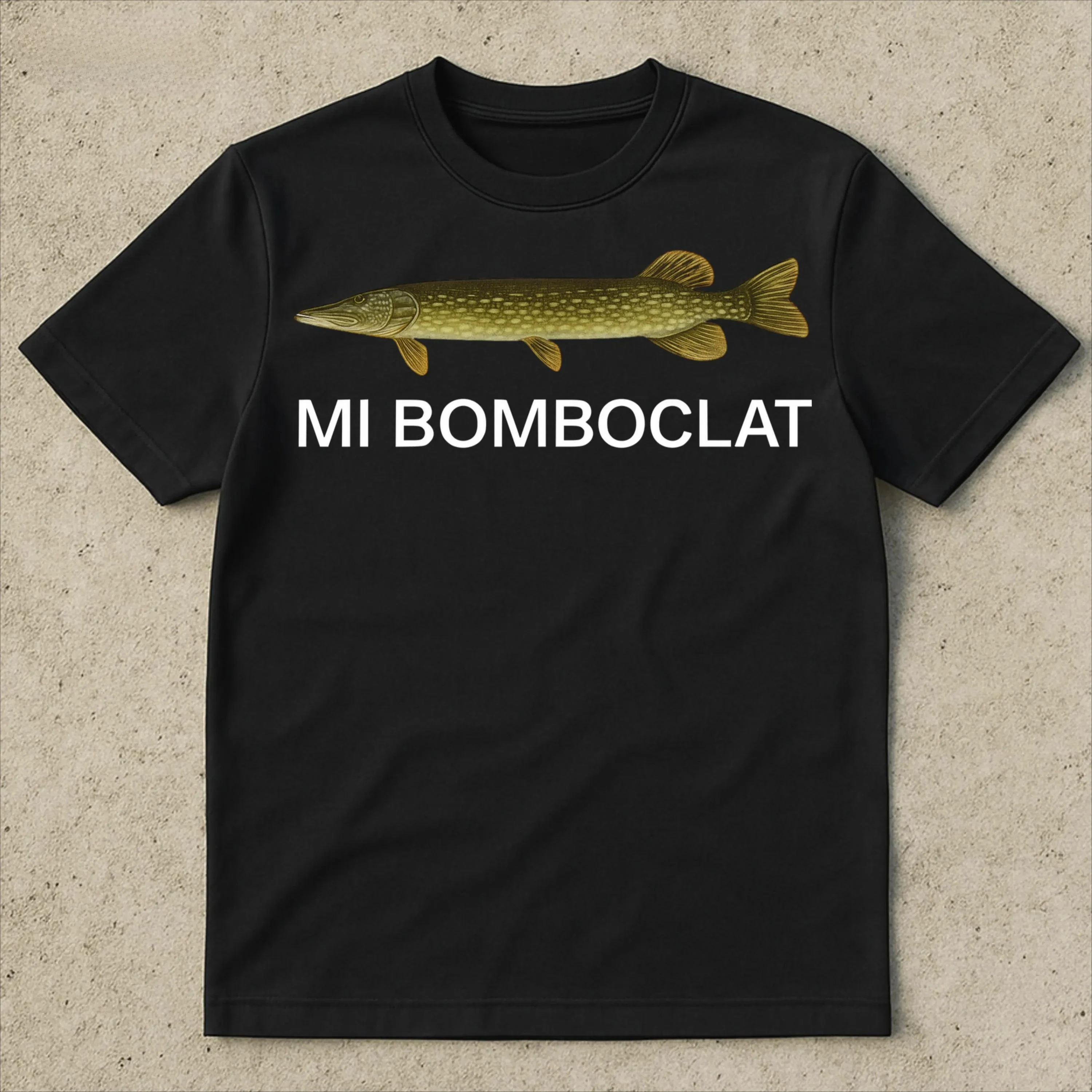 

Футболка Mi Bomboclat Funny Fish Meme, мужская и женская модная хлопковая футболка с короткими рукавами, летняя рубашка Y2k, топы, мужская одежда