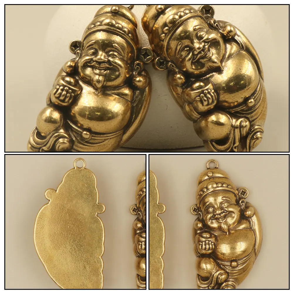 Chinese Style Fortune Pendant Jewelry Making Charm DIY Accessory Hanging Keychain Backpack Bag Ornament Lucky Charm