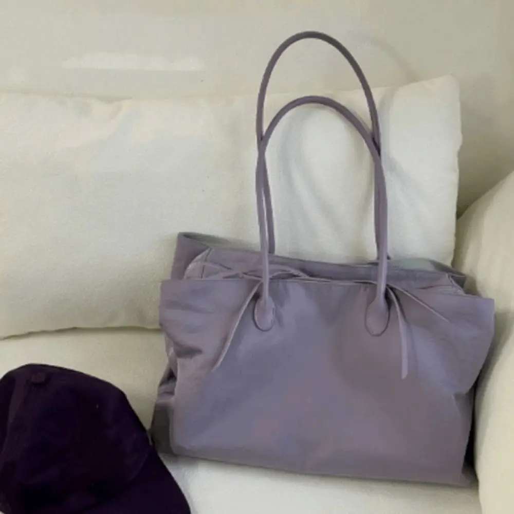 Hochwertige Casual Tragetasche Trendige Nylon Schultertasche Große Kapazität Wasserdichte Handtasche – Detail 8