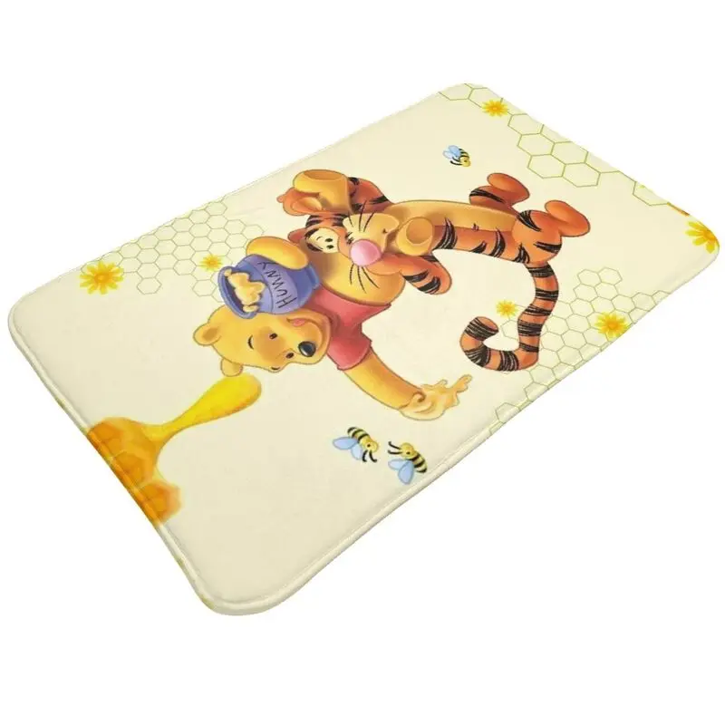 Personalized Funny Cartoon Winnie The Pooh Doormat Mat Anti-Slip Kitchen Bathroom Living Room Rug Carpet 40*60cm