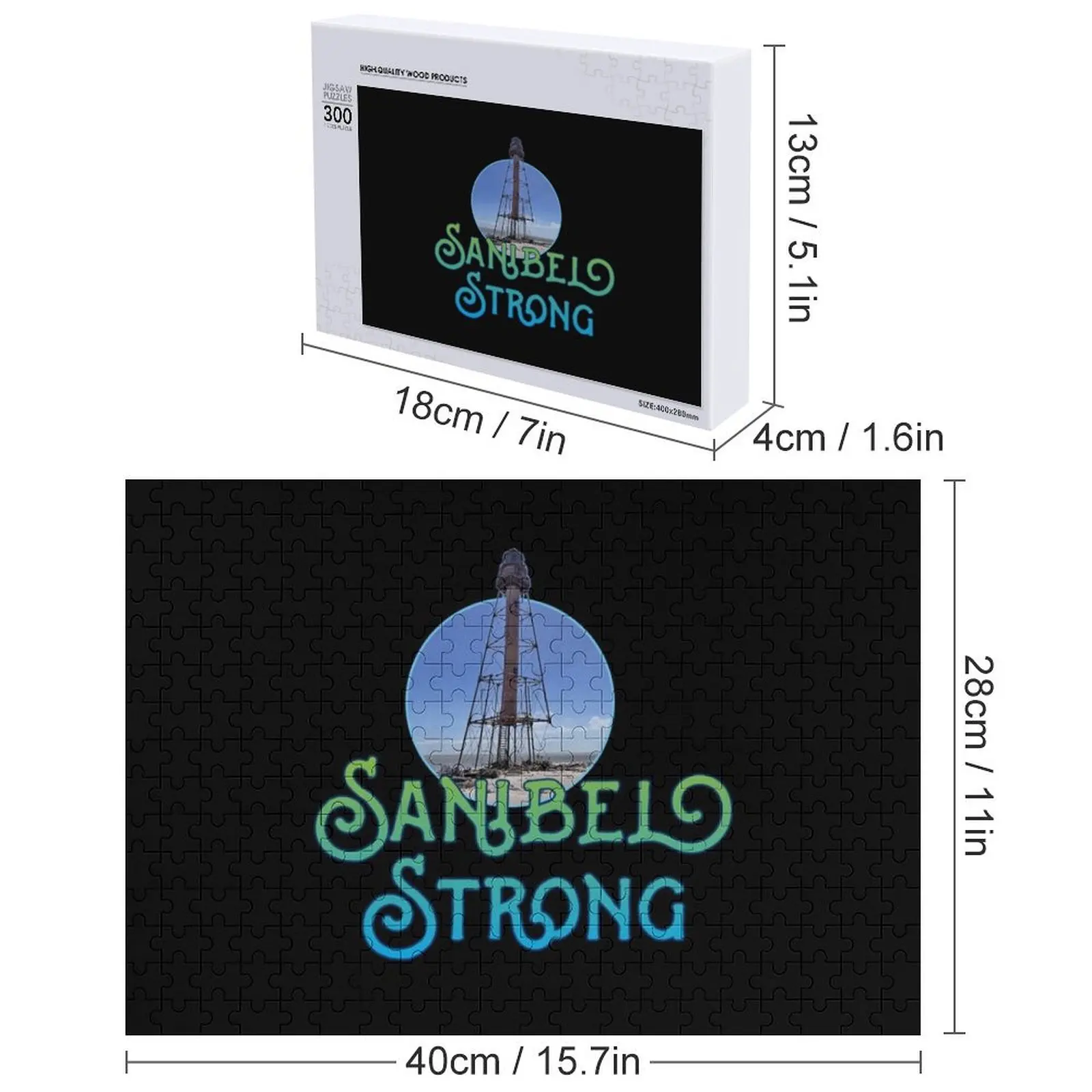 Sanibel Puzzle fort avec photos douanes avec Photo Iq nom en bois Puzzle personnalisé personnalisé