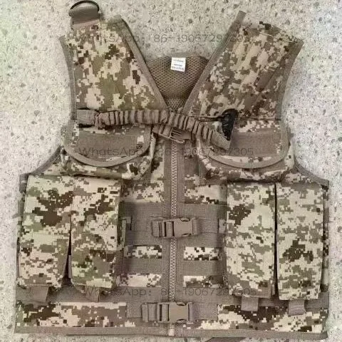 

Камуфляжный многофункциональный жилет с сетчатыми вставками, дышащий, для полевых операций CS