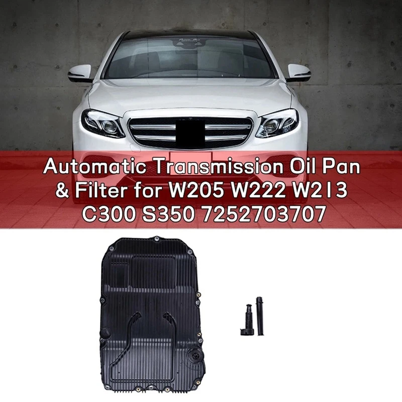 Automatic Transmission Oil Sump For Mercedes Benz C E S-Class GLC W205 W222 W213 Engine Transmission Oil Pan A7252703707