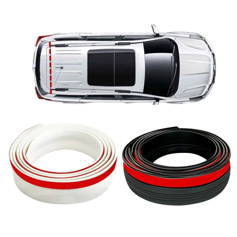 Car Rubber Sealing Strip Auto Trunk Lid Gap Seal Strip for SUV Hatchback Upper Edge Trim Auto Car Dust Proof Sealant Accessories