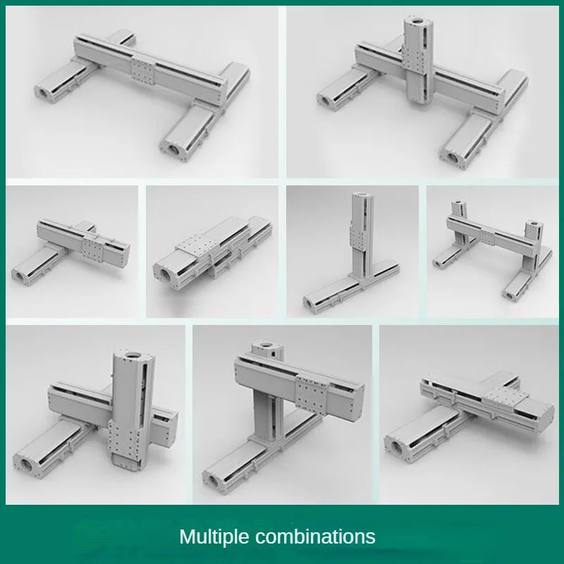 Sliding Table Module Ball Screw Linear Guide Automatic Xy Axis Mobile Platform Electric Gantry Cross Synchronous Belt