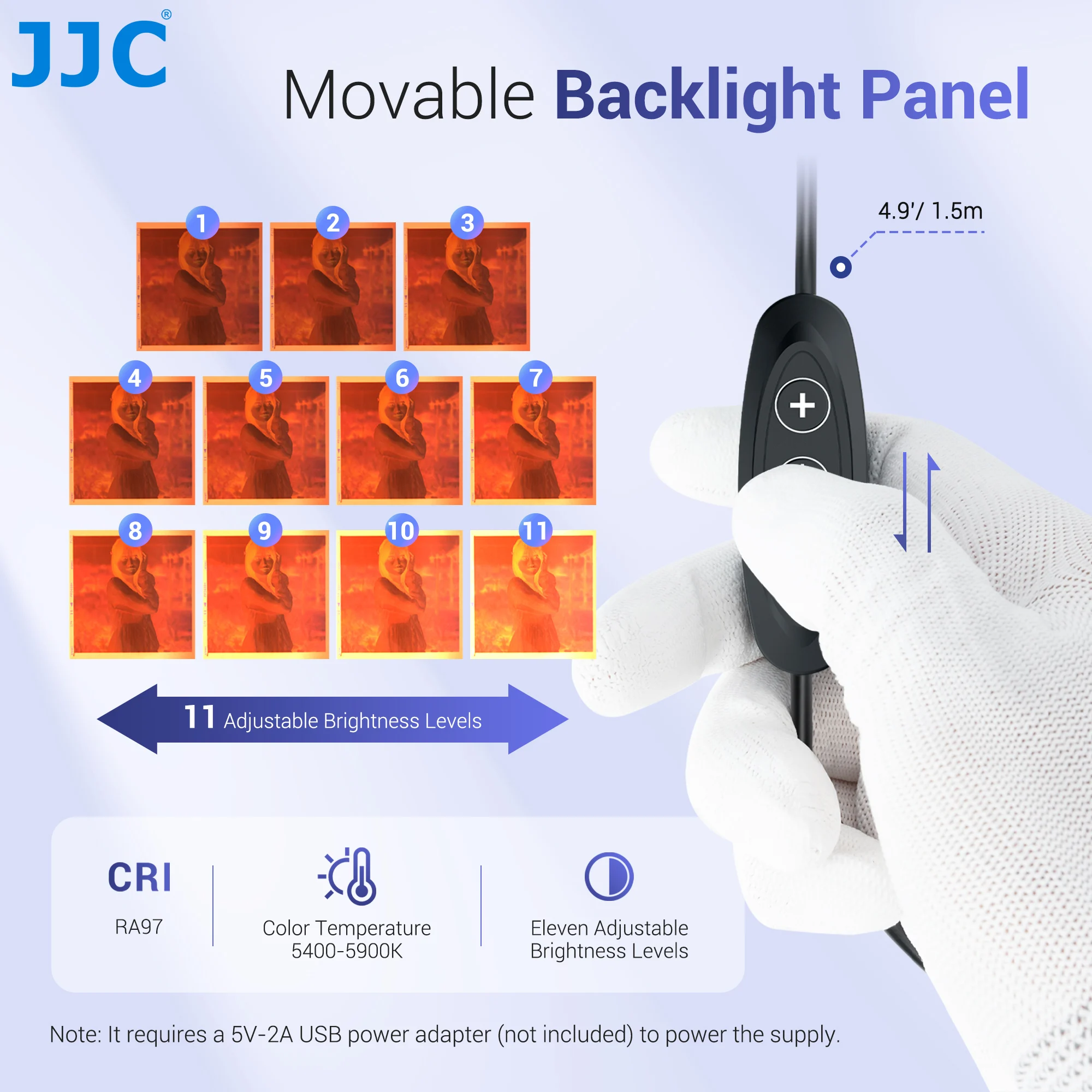 JJC Mobile Phone Film Negatives Scanner 35mm / 120 Film Mobile Film Digitizing Adapter Set Slides Digital Converter Film Scanner