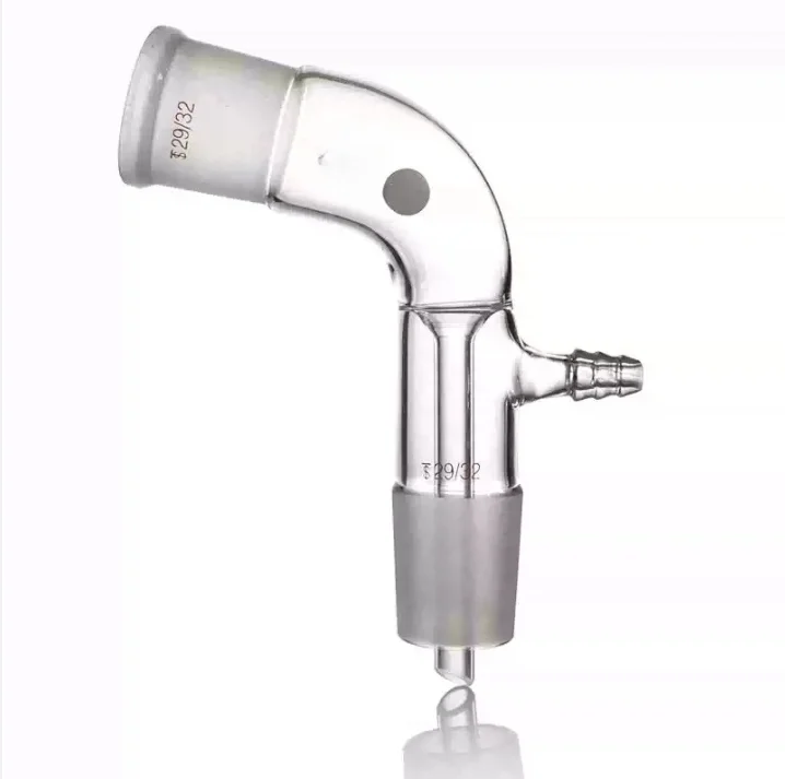 Suitable for vacuum receiving tube for distillation unit 105 degree 14/19/24/29 vacuum tail nozzle vacuum receiving tube