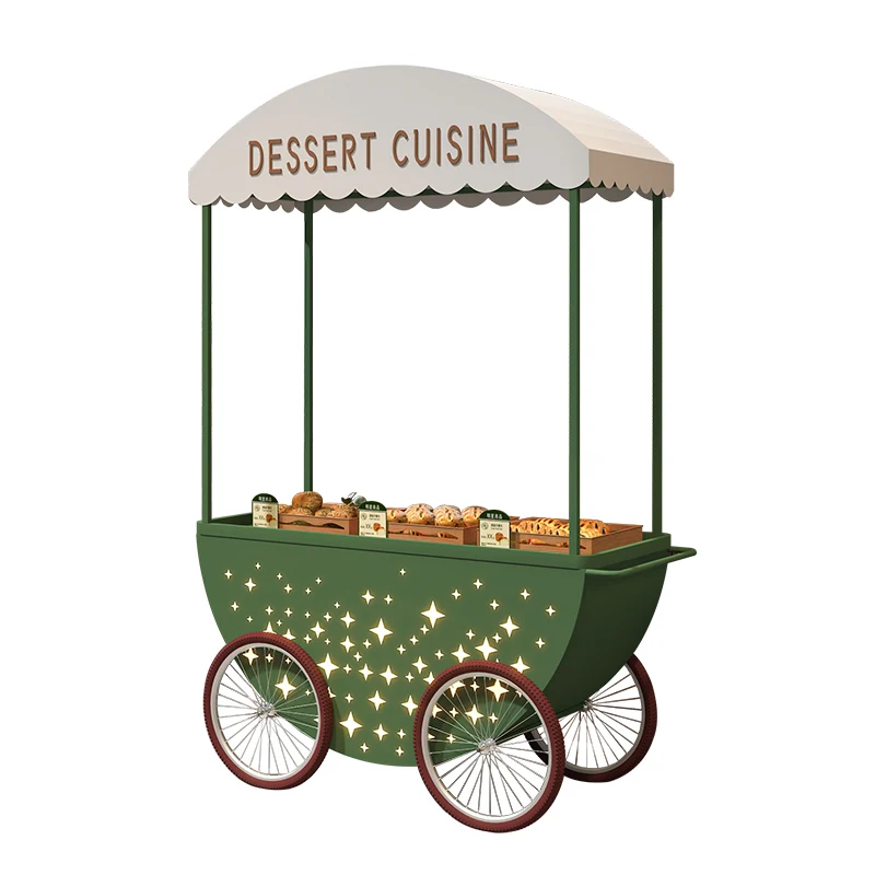 

Internet celebrity mobile pedestrian street commercial store decoration luminous drainage promotional car