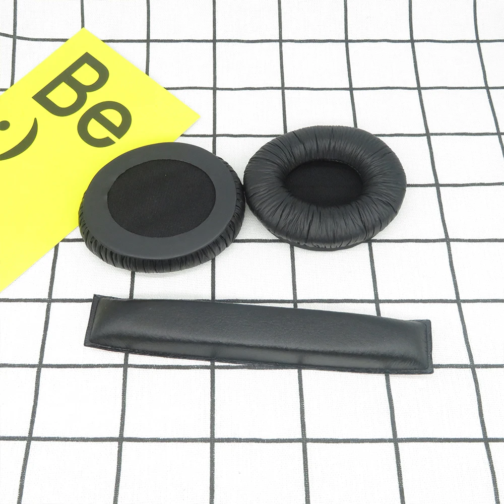 Earpads For Sennheiser HD205 Headphone headpad Earcushions Wrinkled Pads Foam Ear Pads Black Comfortable