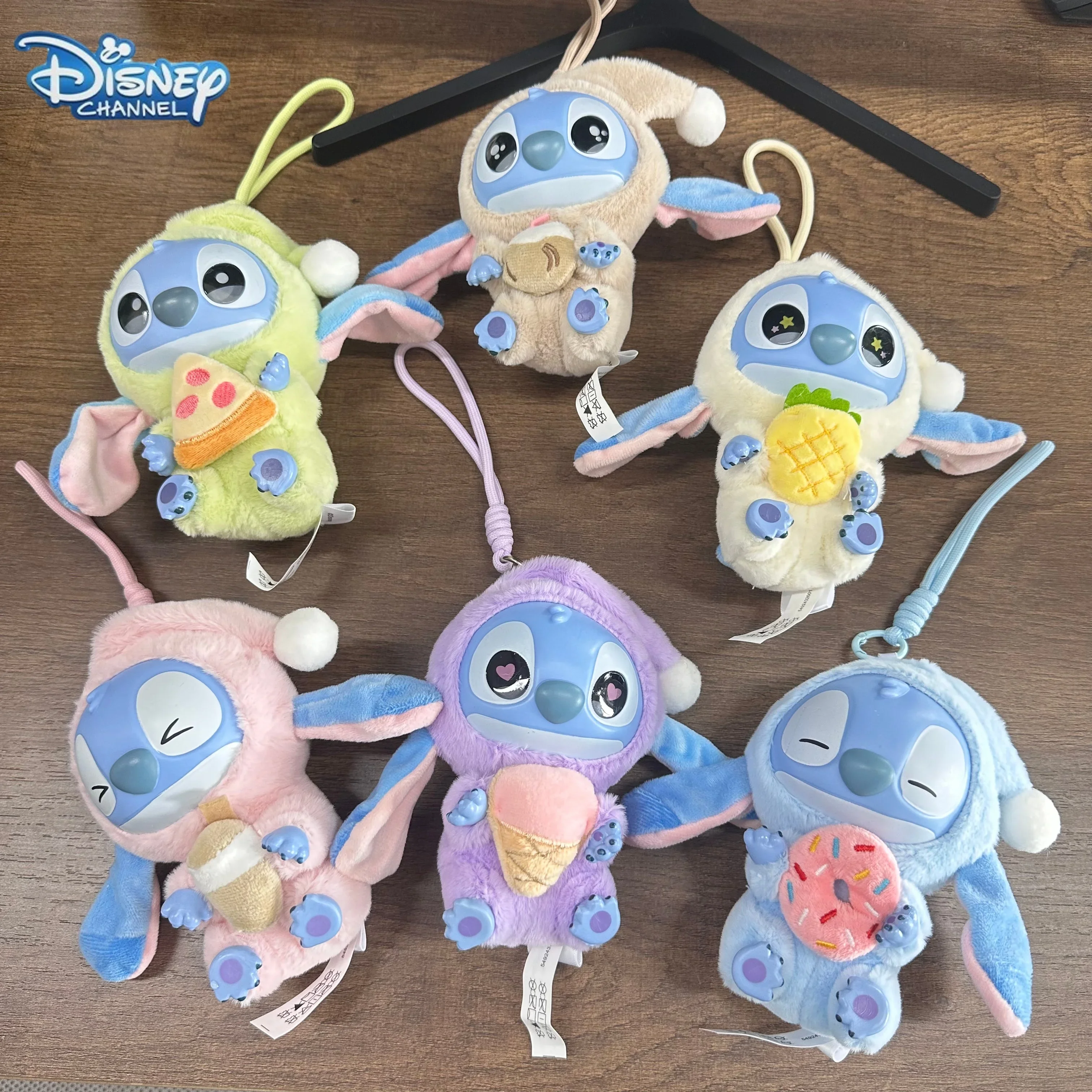 

Real Shot Serie ~ Disney Stitch Eat Something Before Sleep слепая коробка виниловые игрушки плюшевые куклы кулон милая коробка игрушки-сюрпризы подарки #