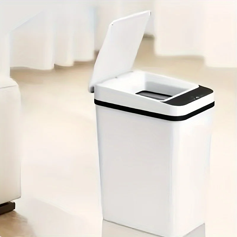 

Smart Induction Trash Can, Electric Induction Household Toilet, Toilet, Living Room, Fully Automatic Squeezing Trash Can