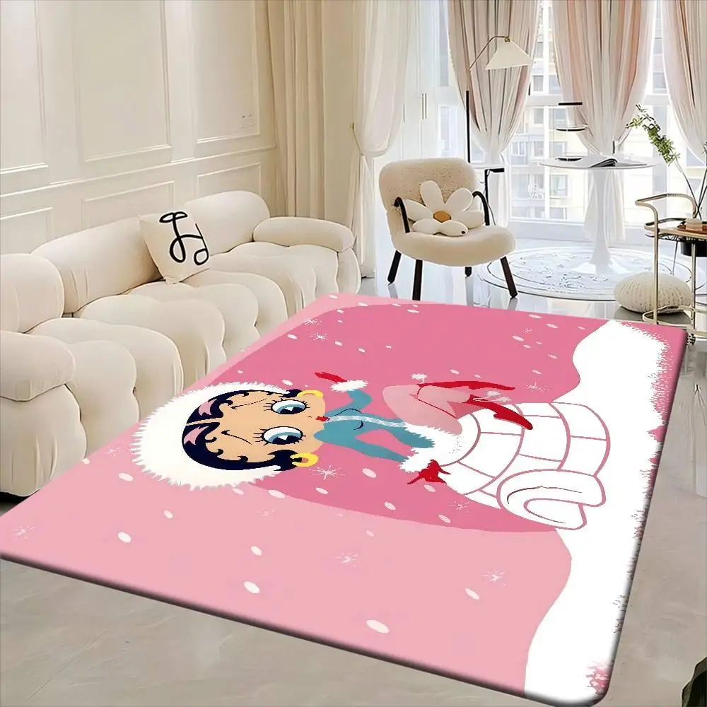 بيتي بوب المطبخ حصيرة قابل للغسل عدم الانزلاق غرفة المعيشة أريكة الكراسي منطقة حصيرة المطبخ ديكور المنزل الحديث