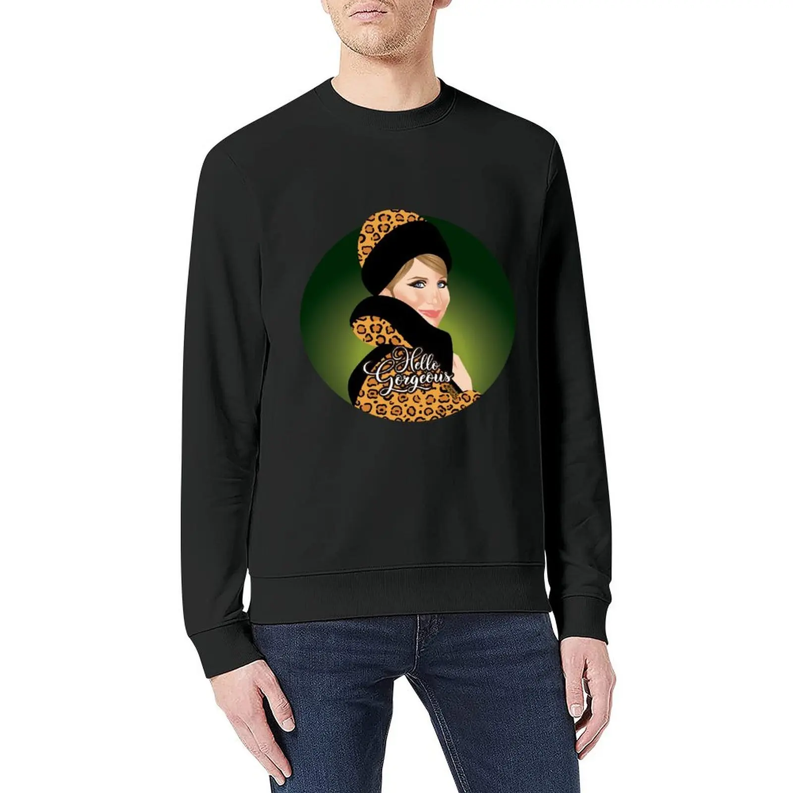 Leopard Pullover mens clothing tracksuits mens designer clothes men's clothing winter man sweatshirt