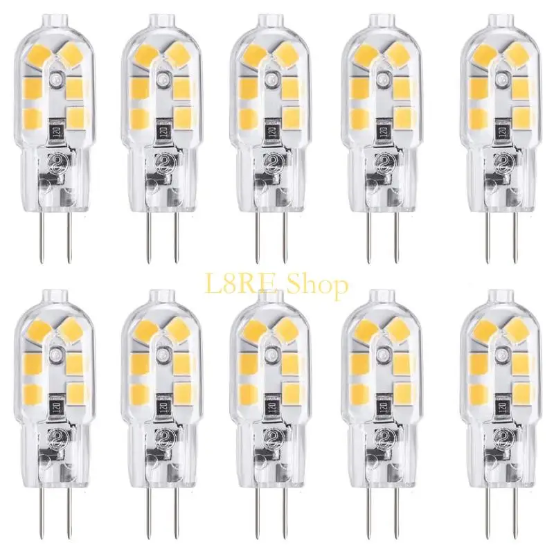 L8RE耐久性ハロゲン電球交換低エネルギー消費高光効率G4 LED電球BI-PIN 2W 3000K DC12V