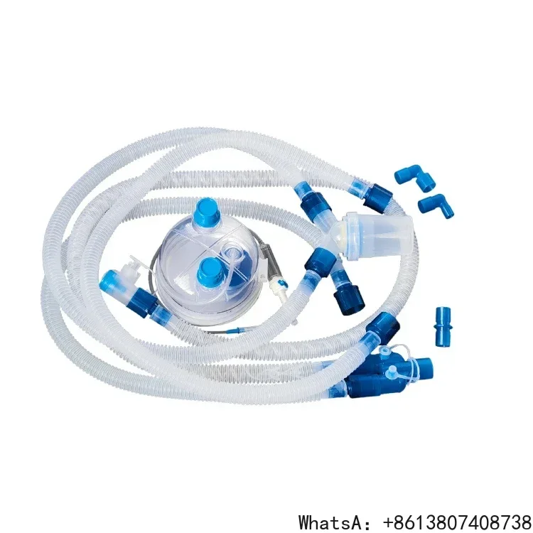 High Quality Children Heated Wire Breathing System Circuit Tube with 2 Water Traps，10PCS