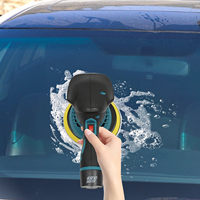 12V Cordless Car Polisher Wireless Car Polishing Machine Six-speed Control With 2 Lithium Battery Electric Polish Machines