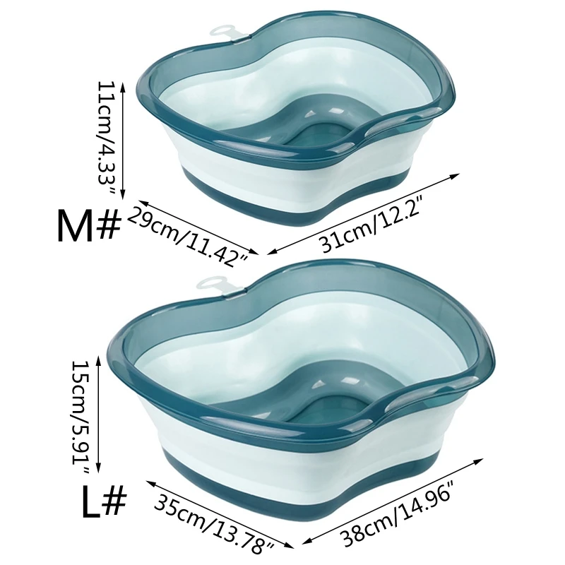 

E8BD Thick Washing Tub Large Size Washing Up Bowl Laundry Basket for Bathroom